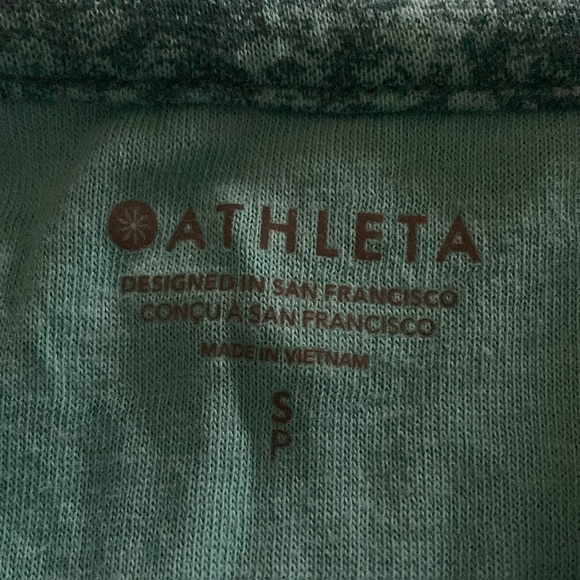 Athleta sundown alliance women’s sm hoodie aqua outdoors hiking biking - Picture 4 of 8